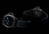 沛纳海LAB-ID TM LUMINOR 1950 CARBOTECH TM 3 DAYS 49 毫米3日动力储存碳纤维腕表