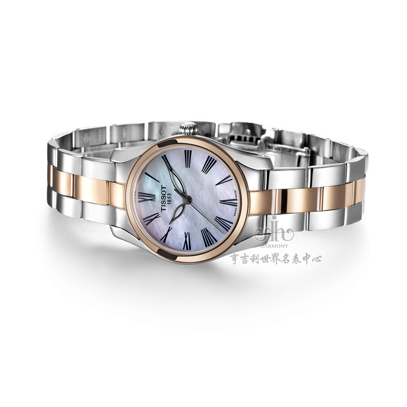 天梭海浪系列石英女款T112.210.22.113.01